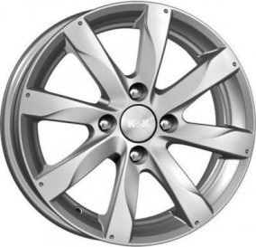 Диск K&K Джемини 6 x 15 4*100 Et: 45 Dia: 67,1 блэк платинум