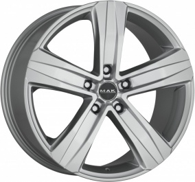 Диск MAK STONE5 7,5 x 18 5*114,3 Et: 38 Dia: 66,1 Silver