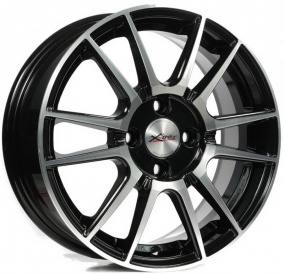Диск X'trike X-127 6 x 15 4*100 Et: 35 Dia: 67,1 BK/FP
