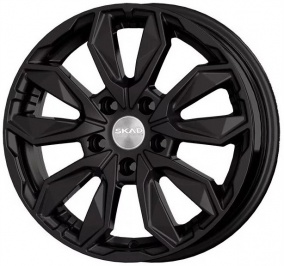 Диск Скад Нагоя 6 x 16 4*100 Et: 41 Dia: 60,1 черный бархат