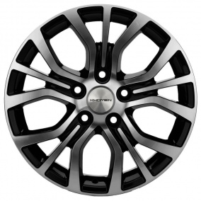 Диск Khomen 1608 6,5 x 16 5*114,3 Et: 40 Dia: 66,1 BLACK-FP