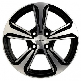 Диск Khomen 1502 6 x 15 4*100 Et: 46 Dia: 54,1 BLACK-FP