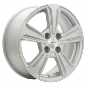 Диск Khomen 1502 6 x 15 4*100 Et: 45 Dia: 54,1 F-Silver