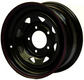 Диск Off-Road-Wheels Black mat 8 x 16 5*139,7 Et: -19 Dia: 110 Черный матовый