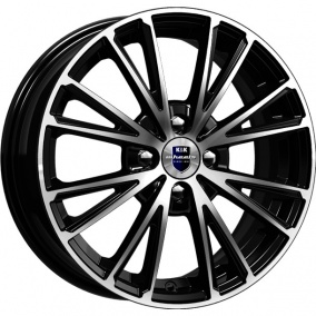 Диск K&K Меандр-оригинал 6 x 16 4*100 Et: 50 Dia: 60,1 алмаз-черный