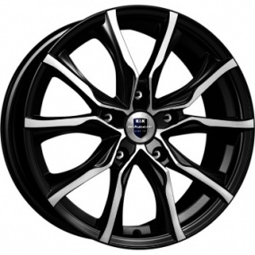 Диск K&K Твист 7,5 x 17 5*112 Et: 47 Dia: 57,1 алмаз черный