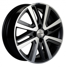 Диск Khomen 1609 6 x 16 4*100 Et: 50 Dia: 60,1 GRAY-FP