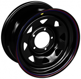Диск Off-Road-Wheels Black 8 x 16 6*139,7 Et: -19 Dia: 110 Black