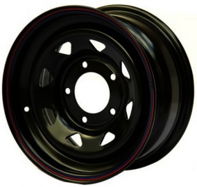 Диск Off-Road-Wheels Black 8 x 17 6*139,7 Et: -10 Dia: 110 черный
