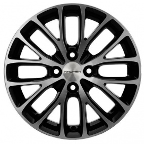 Диск Khomen 1506 6 x 15 4*100 Et: 46 Dia: 54,1 black-fp