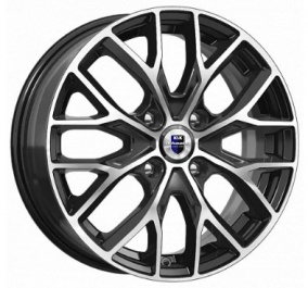 Диск K&K Лилиом-оригинал 6 x 16 4*100 Et: 50 Dia: 60,1 алмаз черный