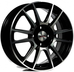 Диск X'trike X-127 6 x 15 4*100 Et: 45 Dia: 54,1 BK/FP