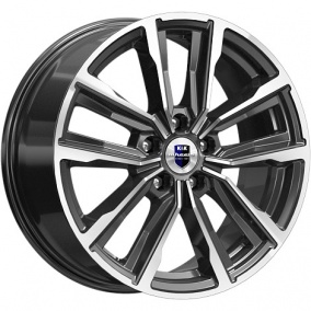 Диск K&K Лацио 7,5x17 5*114,3 Et:45 Dia:66,1 алмаз чёрный
