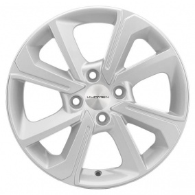 Диск Khomen 1501 6x15 4*100 Et:46 Dia:54,1 F-Silver