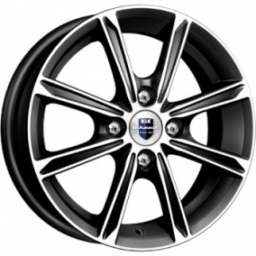 Диск K&K Флэш 5x14 4*100 Et:35 Dia:67,1 алмаз черный
