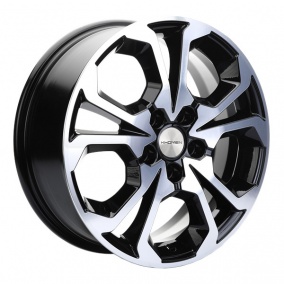 Диск Khomen 1711 6,5x17 5*108 Et:33 Dia:60,1 Black-FP