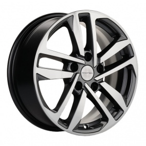 Диск Khomen 1612 6,5x16 5*100 Et:39 Dia:57,1 Gray-FP