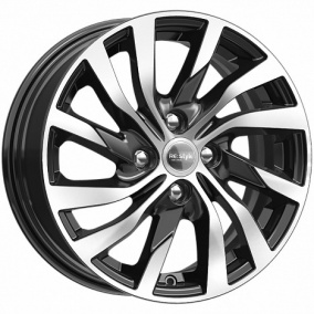 Диск K&K КС882 6x15 4*100 Et:37 Dia:60,1 Алмаз черный