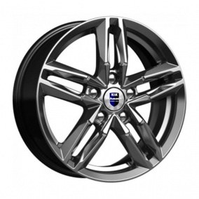 Диск K&K Sayan 6x16 5*105 Et:39 Dia:56,6 дарк платинум