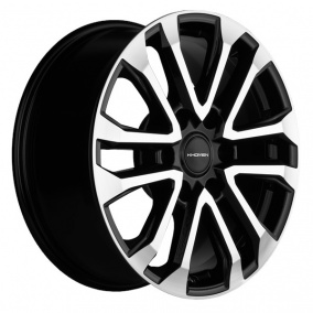 Диск Khomen 1805 7,5x18 6*139,7 Et:30 Dia:106,1 Black-FP