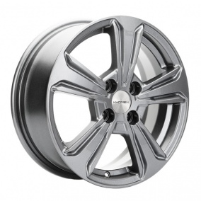 Диск Khomen 1502 6x15 4*100 Et:45 Dia:54,1 Gray