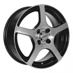 Диск X'trike X-118 6x15 4*100 Et:45 Dia:60,1 BK/FP