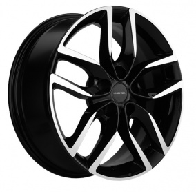 Диск Khomen 1708 6,5x17 5*114,3 Et:45 Dia:54,1 BLACK-FP