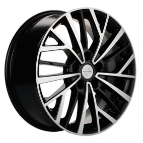 Диск Khomen 1717 7x17 5*114,3 Et:37 Dia:66,6 Black-FP