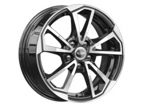 Диск K&K КС1005 6x15 5*100 Et:38 Dia:57,1 алмаз чёрный