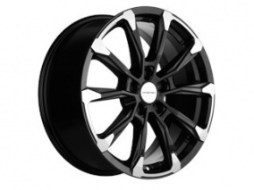 Диск Khomen 1808 7,5x18 5*114,3 Et:37 Dia:66,6 Black-FP