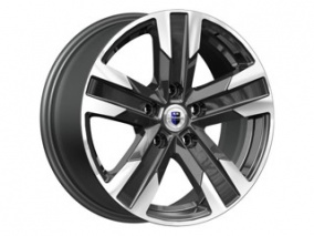 Диск K&K Висмут 7x16 5*114,3 Et:45 Dia:66,1 алмаз чёрный