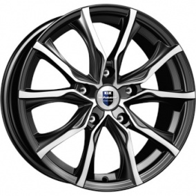 Диск K&K Твист 7,5x17 5*120 Et:45 Dia:64,1 алмаз черный