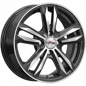Диск iFree Маскот 6x15 4*100 Et:45 Dia:67,1 Блэк Джек