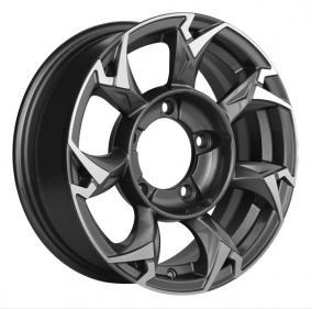 Диск Khomen 1505 5,5x15 5*139,7 Et:5 Dia:98 Gray-FP