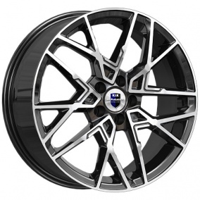 Диск K&K Вудроф 7x18 5*108 Et:52 Dia:60,1 алмаз чёрный