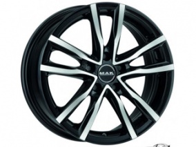 Диск MAK MILANO 6,5x16 5*108 Et:35 Dia:72,3 Black Mirror