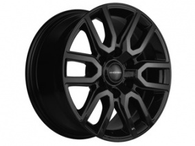 Диск Khomen 1723 8x17 6*139,7 Et:25 Dia:106,1 Black