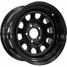 Диск Zepp 4х4 7x16 5*139,7 Et:15 Dia:110,1 Semicircle Gloss Black