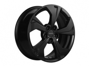 Диск Khomen 1724 7x17 5*108 Et:33 Dia:60,1 Black