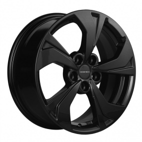 Диск Khomen 1724 7x17 5*108 Et:36 Dia:65,1 Black