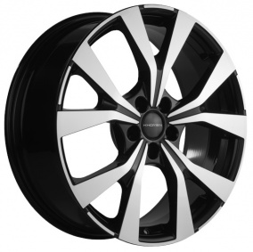 Диск Khomen 1906 7x19 5*114,3 Et:51 Dia:67,1 Black-FP