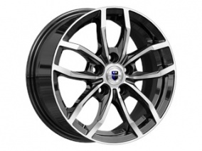 Диск K&K Фрост 6,5x15 5*112 Et:43 Dia:57,1 Алмаз чёрный