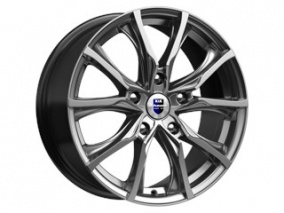 Диск K&K Твист 7,5x17 5*120 Et:37 Dia:72,6 Дарк платинум