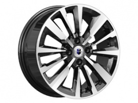 Диск K&K Эрман 6,5x16 4*100 Et:37 Dia:60,1 алмаз чёрный
