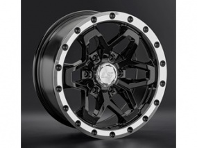 Диск LS wheels LS1350 9x17 6*139,7 Et:15 Dia:106,1 bkl