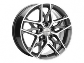 Диск Khomen 1709 7x17 5*114,3 Et:43,5 Dia:67,1 Black