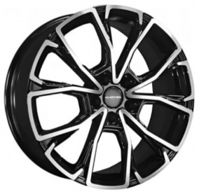Диск Khomen KHW1907 7,5x19 5*108 Et:38 Dia:60,1 Black-FP