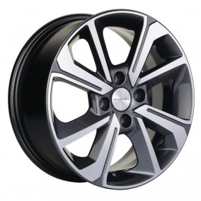 Диск Khomen 1501 6x15 4*100 Et:50 Dia:60,1 Black