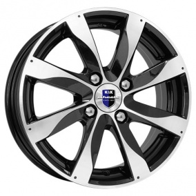 Диск K&K Джемини 6x15 4*98 Et:35 Dia:67,1 алмаз черный