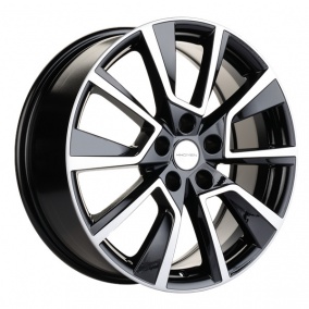 Диск Khomen 1802 7x18 5*114,3 Et:40 Dia:66,5 Black-FP
